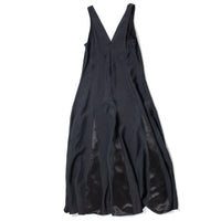 Maria McManus V-Neck Lace Detail Dress in Black