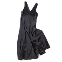 Maria McManus V-Neck Lace Detail Dress in Black