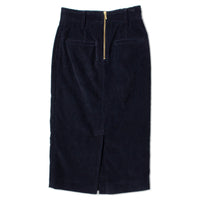 Maria McManus Zipper Pencil Skirt in Navy