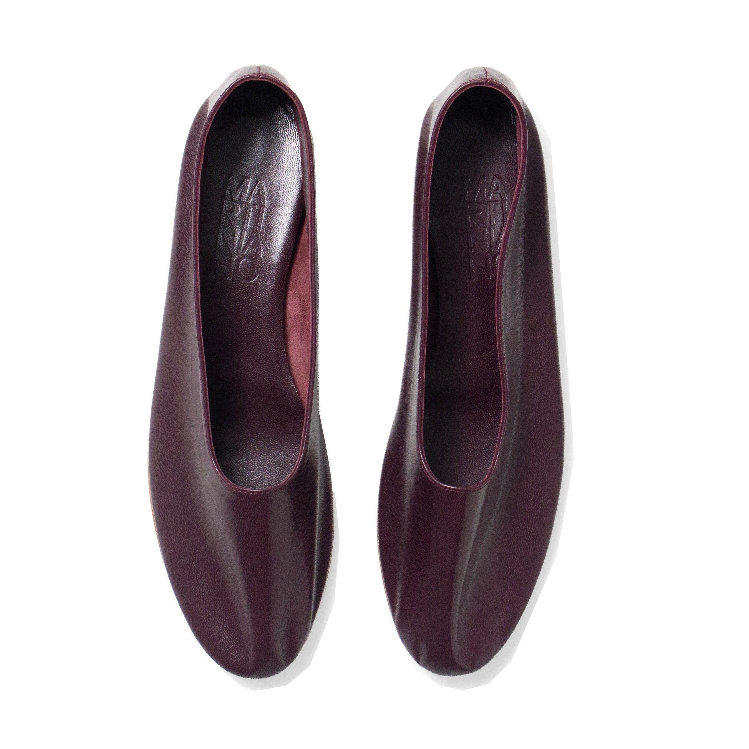 Martiniano Glove Flat in Oxblood – JUDITH