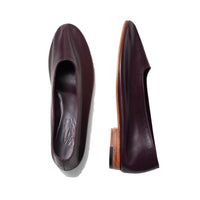 Martiniano Glove Flat in Oxblood