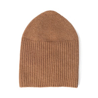 Mature Ha Knit Cap in Camel