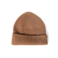 Mature Ha Knit Cap in Camel