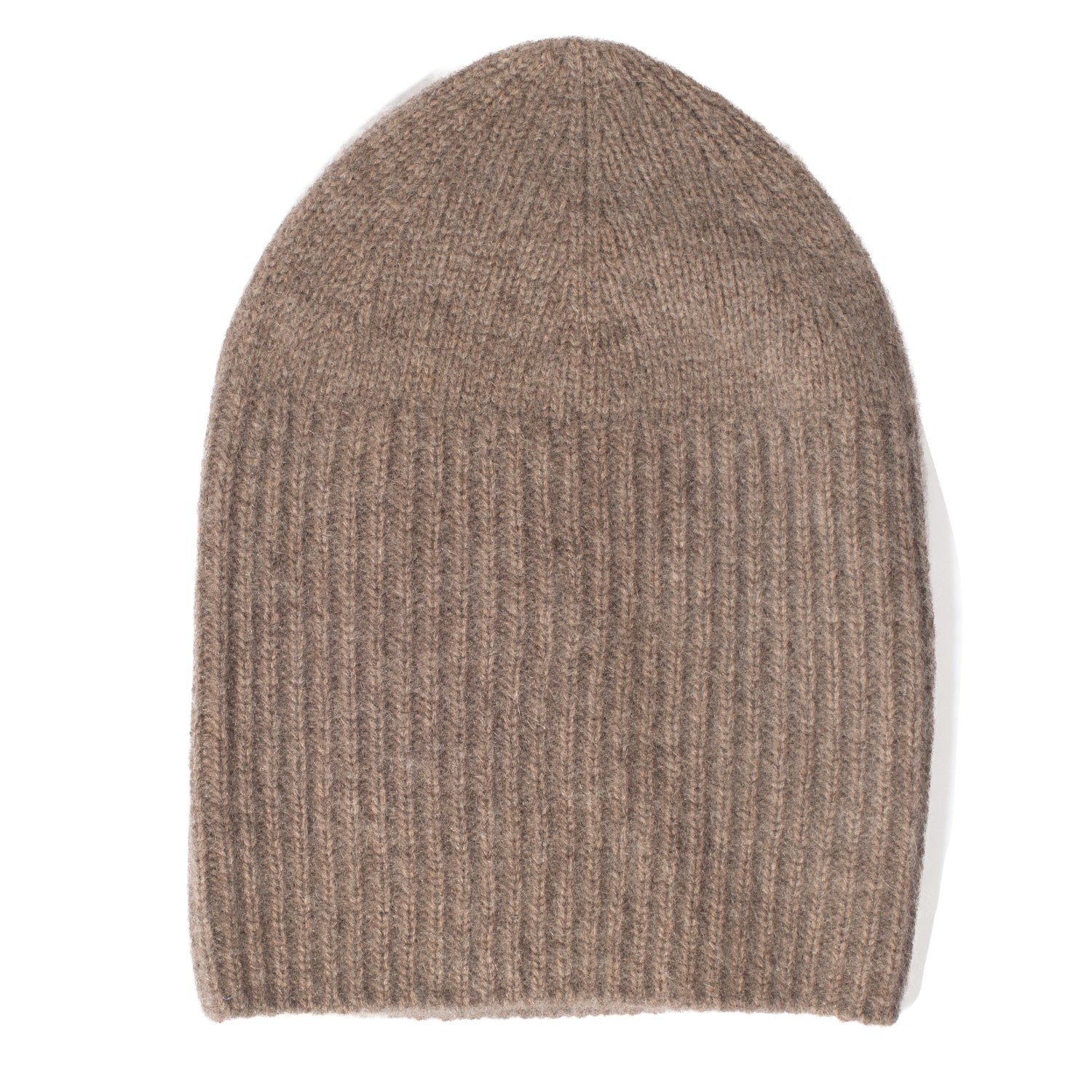 Mature Ha Cashmere x Yak Knit Cap in Light Brown – JUDITH
