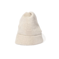 Mature Ha Pleats Knit Cap in Natural