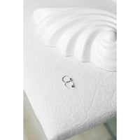 Melissa Joy Manning Hug Earrings in Sterling Silver and Iolite