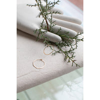 Melissa Joy Manning Small Octagon Hoops in 14k Gold