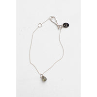 Melissa Joy Manning Tiny Stone Bracelet in Sterling Silver and Labradorite