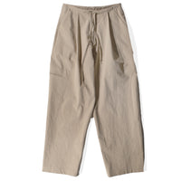 Nomia Drawcord Pleated Trouser in Sand