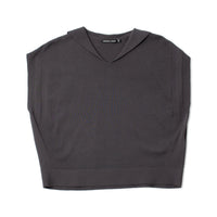 Nicholson & Nicholson Diver Top in Charcoal