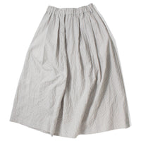 Nicholson & Nicholson Mira Skirt in Grey Stripes