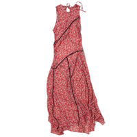 Nomia Paneled Bais Maxi Dress in Poppy Floral