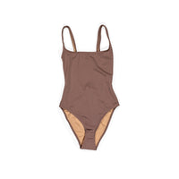 Nu Swim Pistachio Suit in Taupe