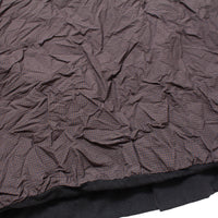 Pas de Calais Mini Check Reversible Short Jacket in Brown