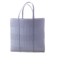 Palorosa Large Lace Basic Tote in Blue Lilac