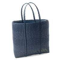 Palorosa Large Lace Basic Tote in Midnight Blue