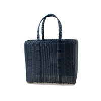 Palorosa Small Flat Basic Tote in Midnight Blue