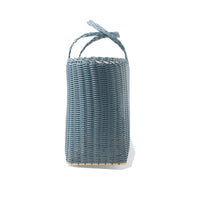 Palorosa Small Flat Basic Tote in Palo Blue
