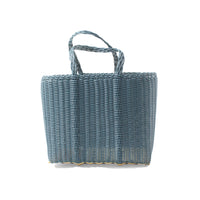 Palorosa Small Flat Basic Tote in Palo Blue