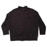Pas de Calais Airy Merino Wool Cardigan in Khaki