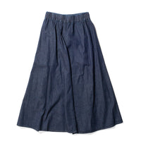 Pas de Calais Natural Denim Skirt in Indigo