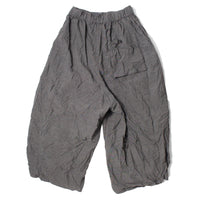 Pas de Calais Recycled P/R Pinhead Wide Pants in Brown