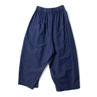 Pas de Calais Yarn Dye Oxford Relax Pants in Indigo