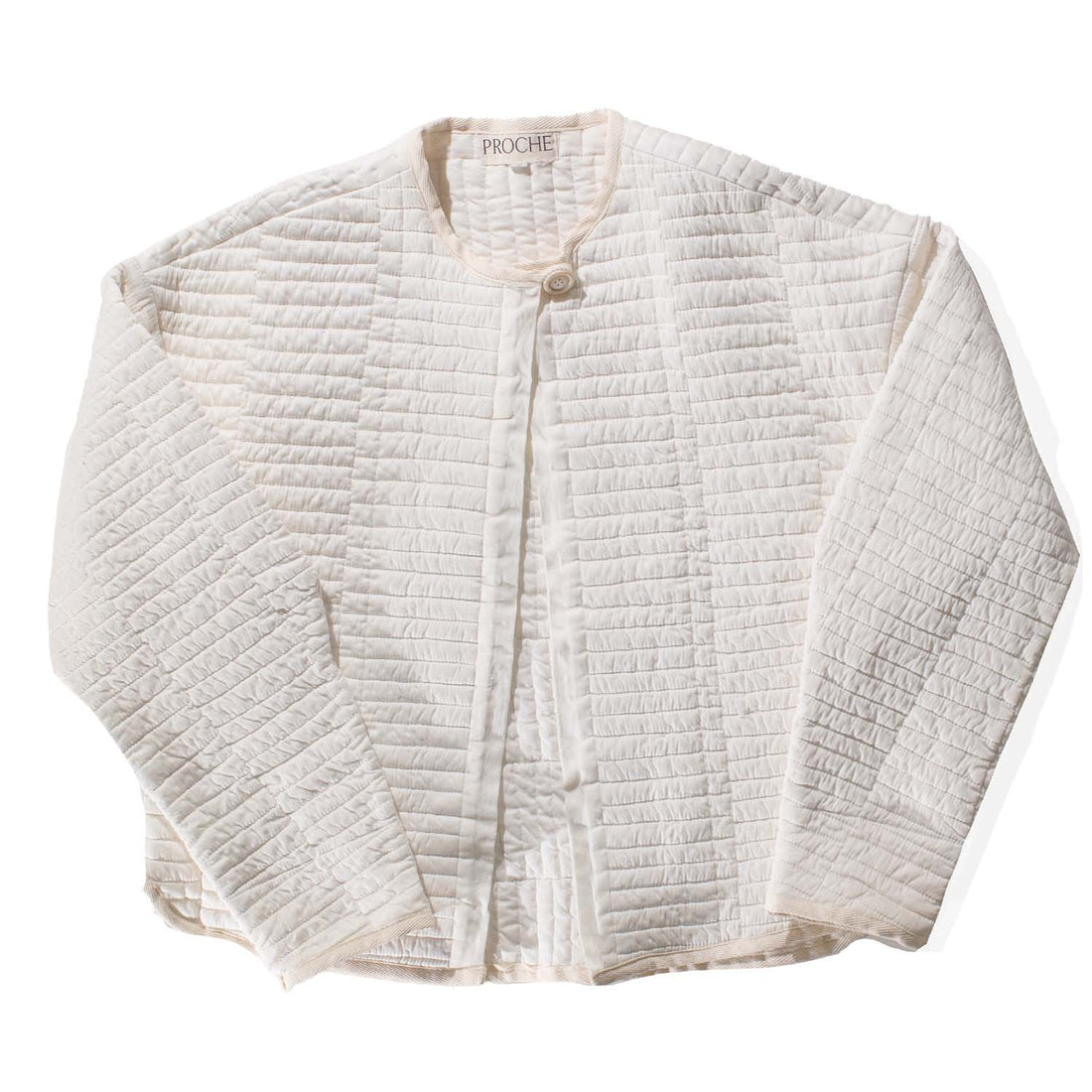 Proche Quilted Olivia Jacket in Ivory