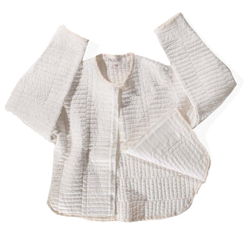 Proche Quilted Olivia Jacket in Ivory