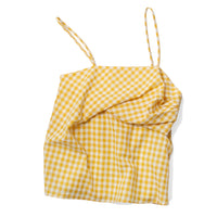 Proche Wave Draped Cami in Butter Yellow