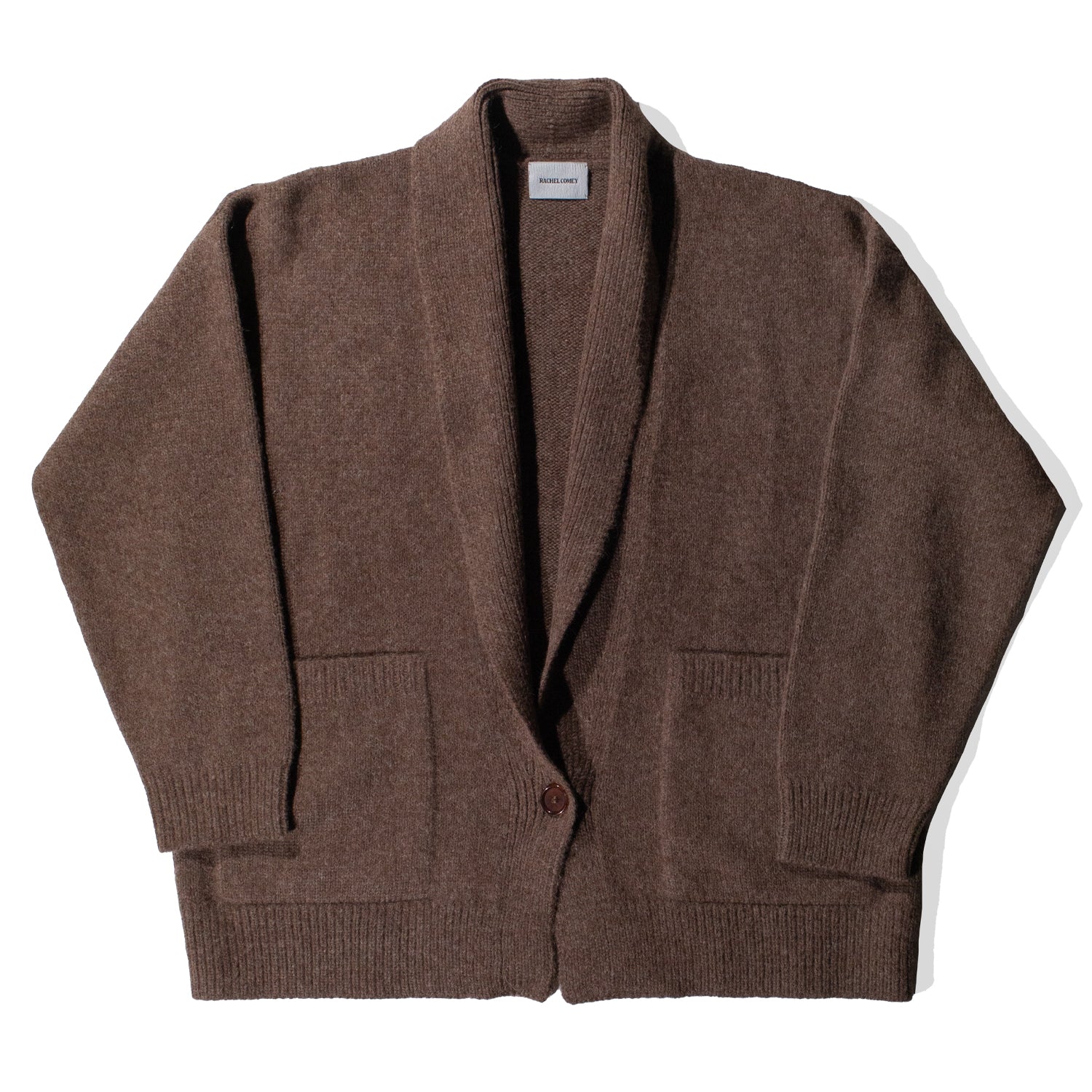 Rachel Comey Colles Cardigan in Brown – JUDITH