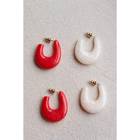Rachel Comey Isle Earring in Coral Multi