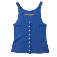 Raquel Allegra Menlo Tank in Royal Blue