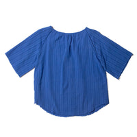 Raquel Allegra Miles Blouse in Royal Blue