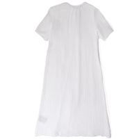 Raquel Allegra Peasant Dress in Optic White