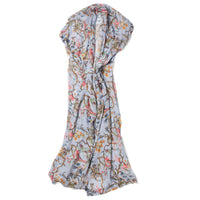 Rodebjer Olympia Trailing Dress in Blue Multi
