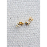 Sapir Bachar Gold Eroded Studs