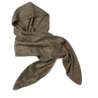 Sayaka Davis Hooded Cashmere Scarf in Olive