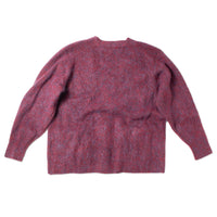 Sayaka Davis Mohair Cardigan in Mulberry