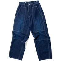 Serge Painter Pants in Faded Blue