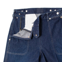 Serge W Side Zip Pants in Faded Blue