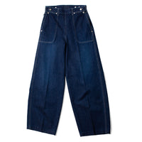 Serge W Side Zip Pants in Faded Blue