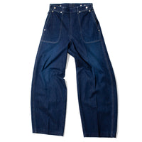 Serge W Side Zip Pants in Faded Blue