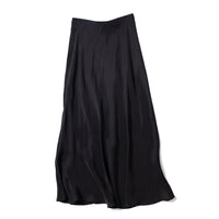 Shaina Mote Bias Skirt in Onyx