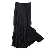 Shaina Mote Bias Skirt in Onyx
