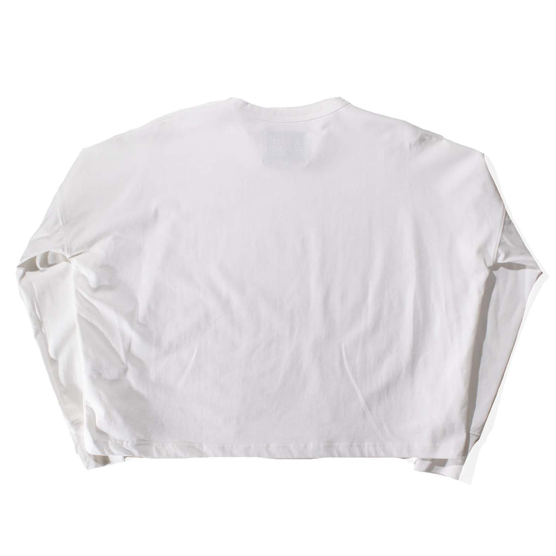 Studio Nicholson Loop T-Shirt in Optic White