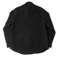 Studio Nicholson Louro Shirt in Black Grape