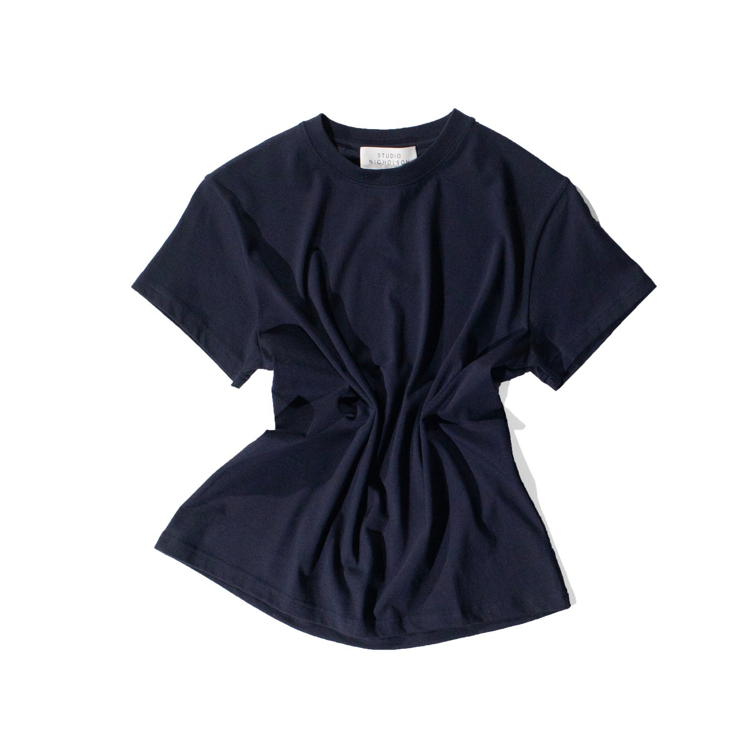 STUDIO NICHOLSON Tシャツ ネイビー　新品未使用 Studio Nicholson Marine T-Shirt in Darkest Navy – JUDITH