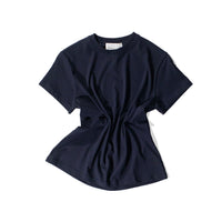 Studio Nicholson Marine T-Shirt in Darkest Navy