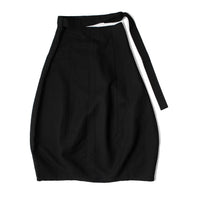 Studio Nicholson Orcha Skirt in Black Grape